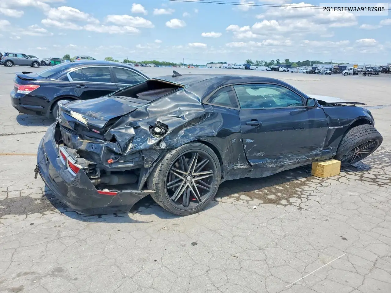 2010 Chevrolet Camaro Ss VIN: 2G1FS1EW3A9187905 Lot: 58599606