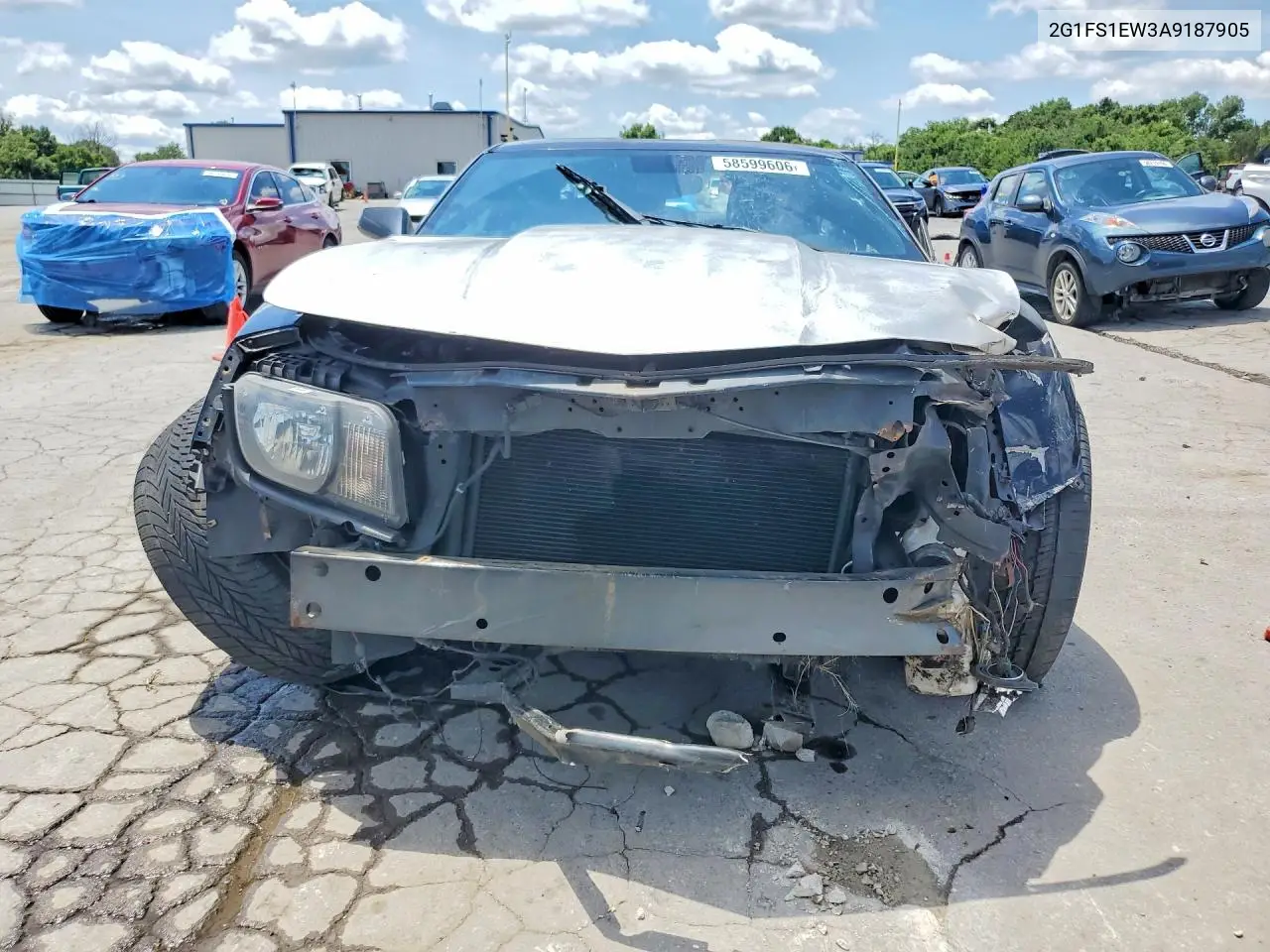 2010 Chevrolet Camaro Ss VIN: 2G1FS1EW3A9187905 Lot: 58599606