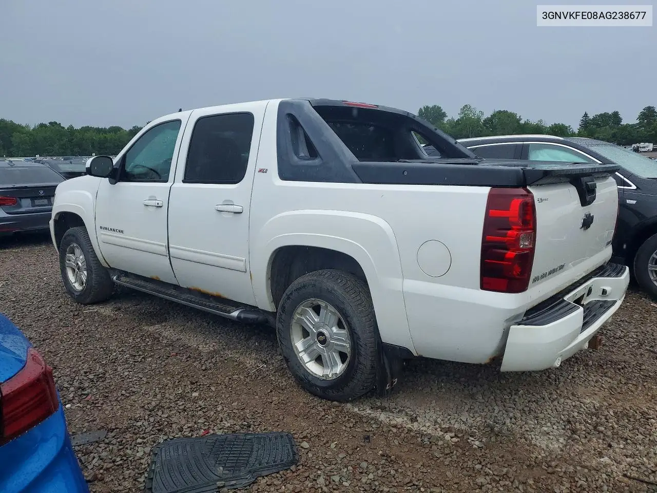 2010 Chevrolet Avalanche Lt VIN: 3GNVKFE08AG238677 Lot: 58786506