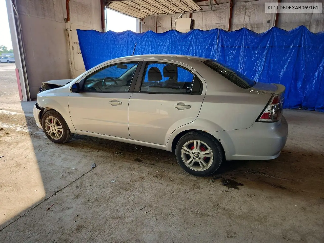 2010 Chevrolet Aveo Ls VIN: KL1TD5DEXAB069151 Lot: 59805766