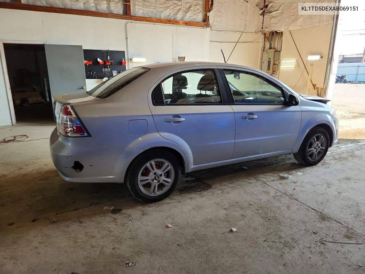 2010 Chevrolet Aveo Ls VIN: KL1TD5DEXAB069151 Lot: 59805766