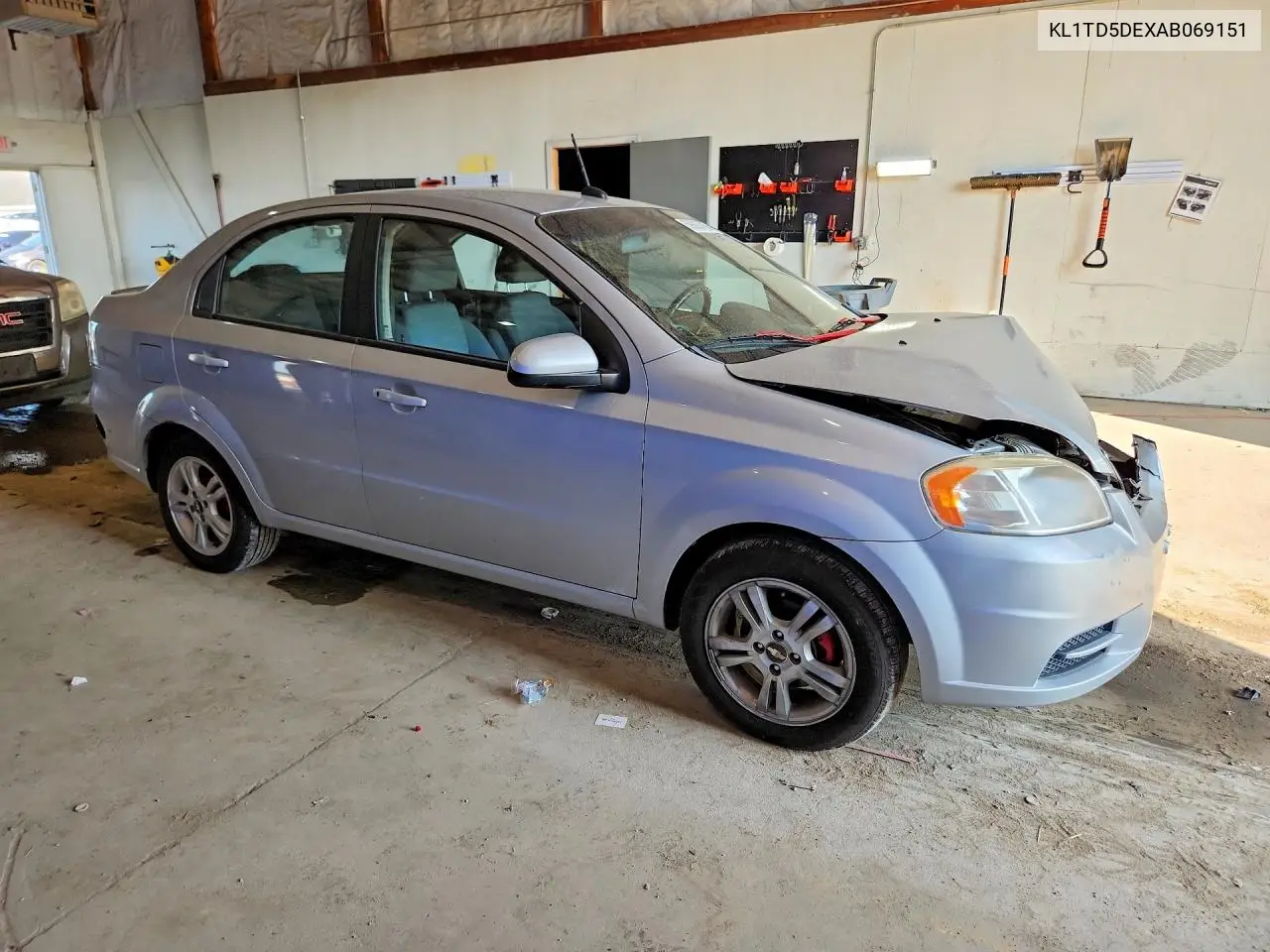2010 Chevrolet Aveo Ls VIN: KL1TD5DEXAB069151 Lot: 59805766