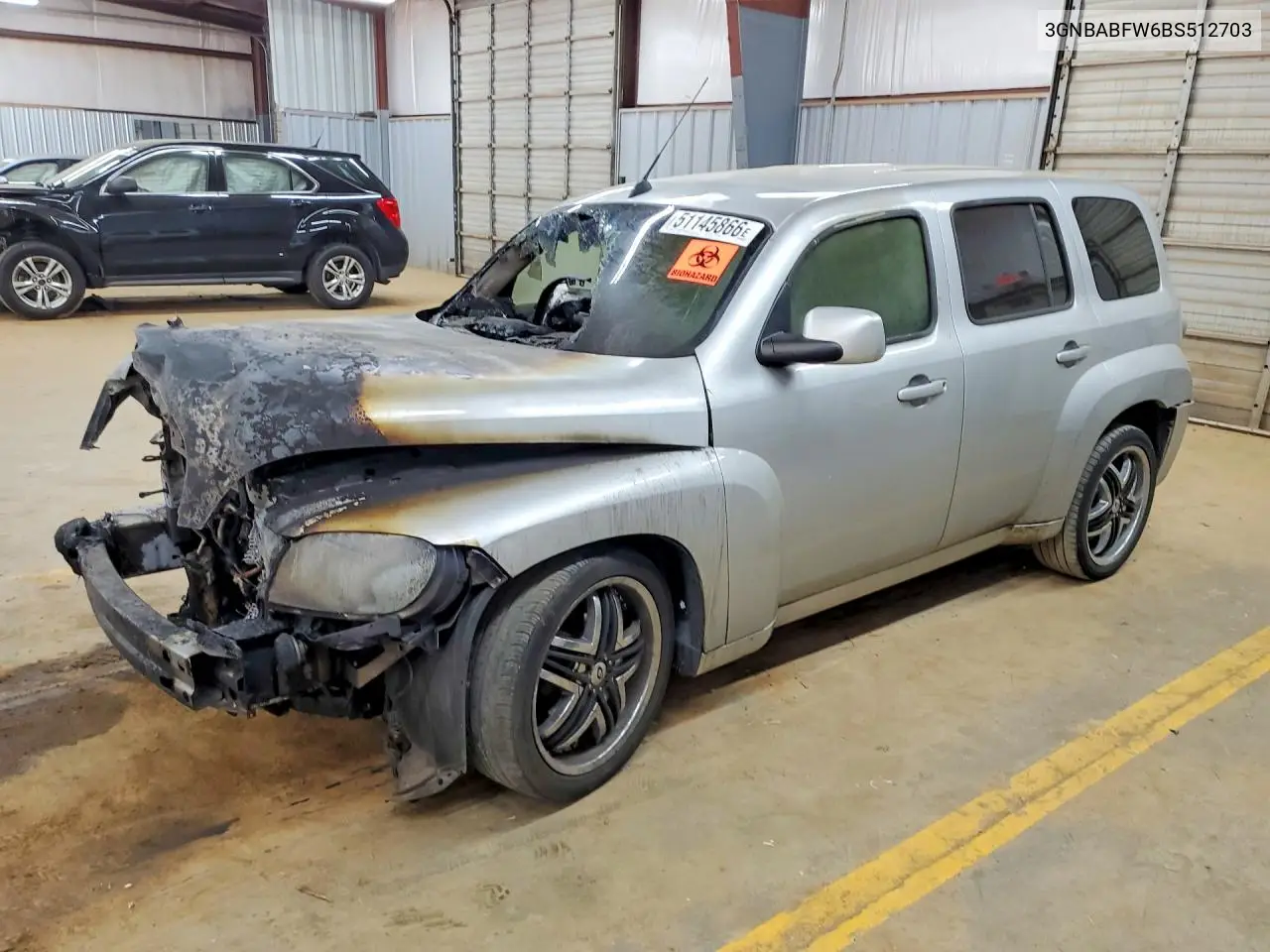 2011 Chevrolet Hhr Lt VIN: 3GNBABFW6BS512703 Lot: 51145866