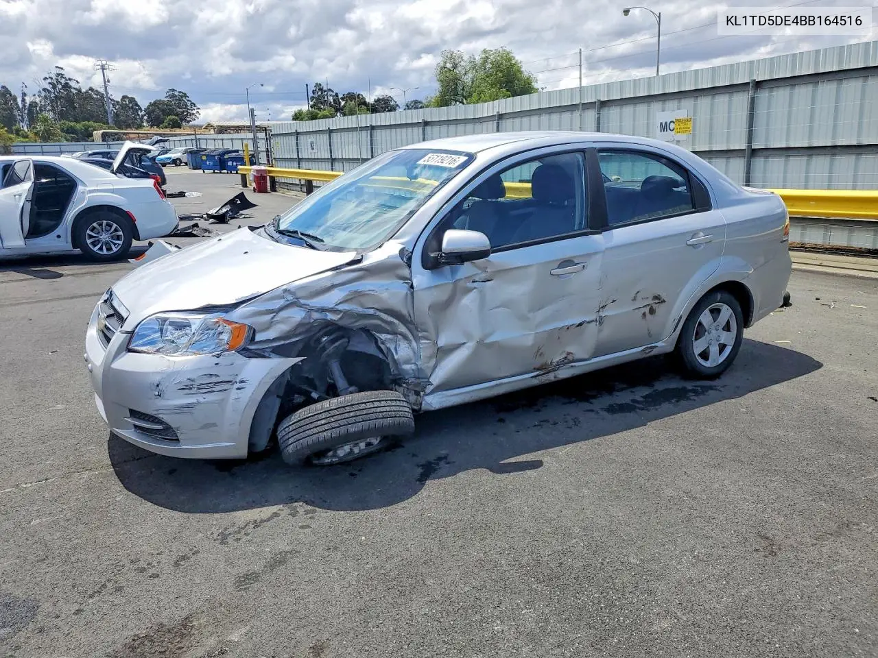 2011 Chevrolet Aveo Ls VIN: KL1TD5DE4BB164516 Lot: 55119216