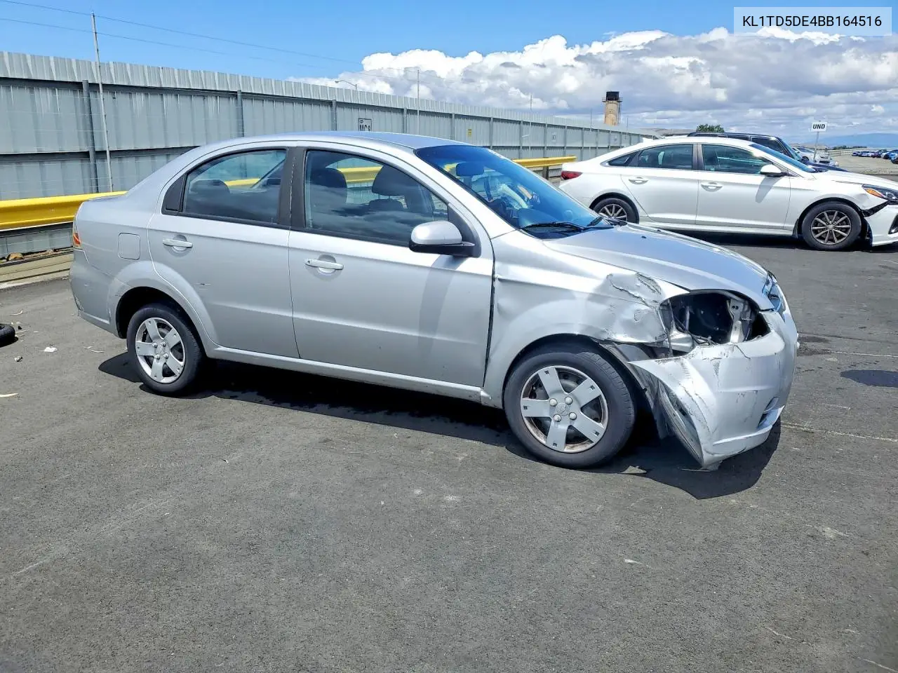 2011 Chevrolet Aveo Ls VIN: KL1TD5DE4BB164516 Lot: 55119216