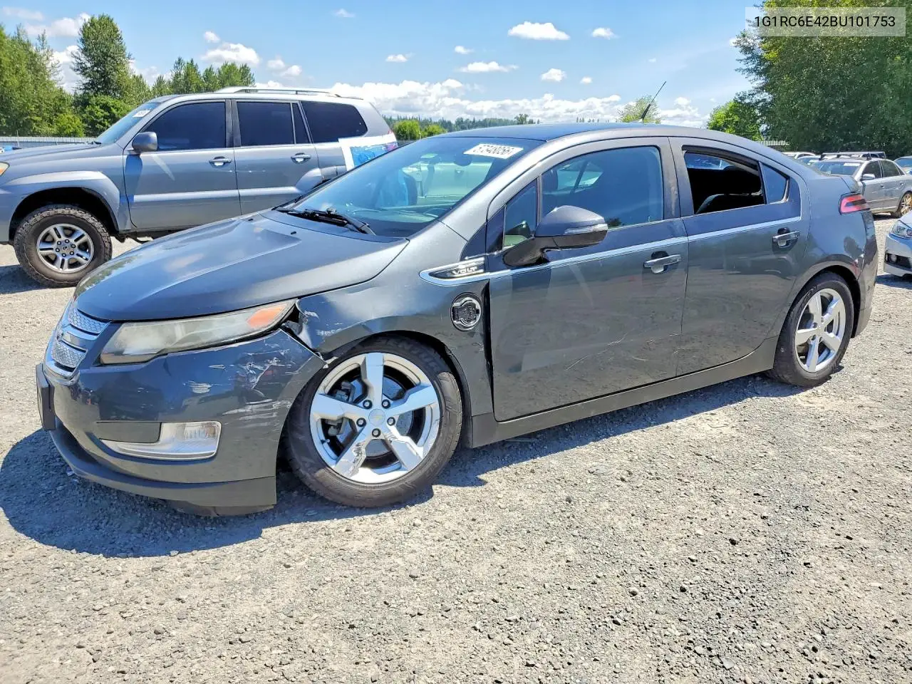 2011 Chevrolet Volt VIN: 1G1RC6E42BU101753 Lot: 57348056