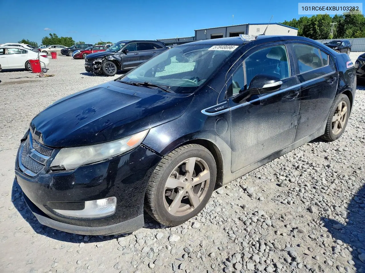 2011 Chevrolet Volt VIN: 1G1RC6E4XBU103282 Lot: 57848696