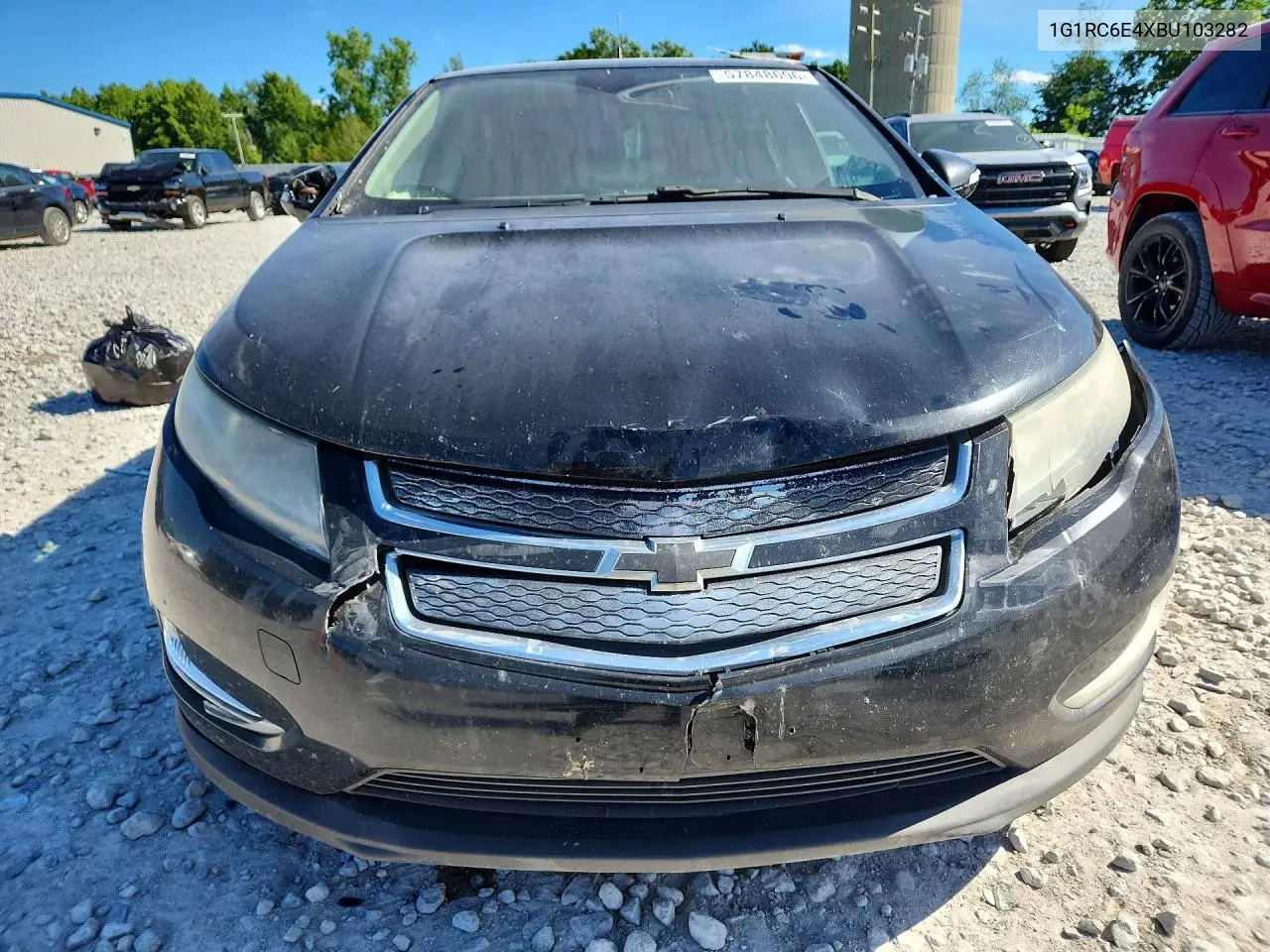 2011 Chevrolet Volt VIN: 1G1RC6E4XBU103282 Lot: 57848696