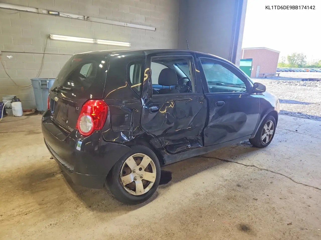 2011 Chevrolet Aveo Ls VIN: KL1TD6DE9BB174142 Lot: 57935916