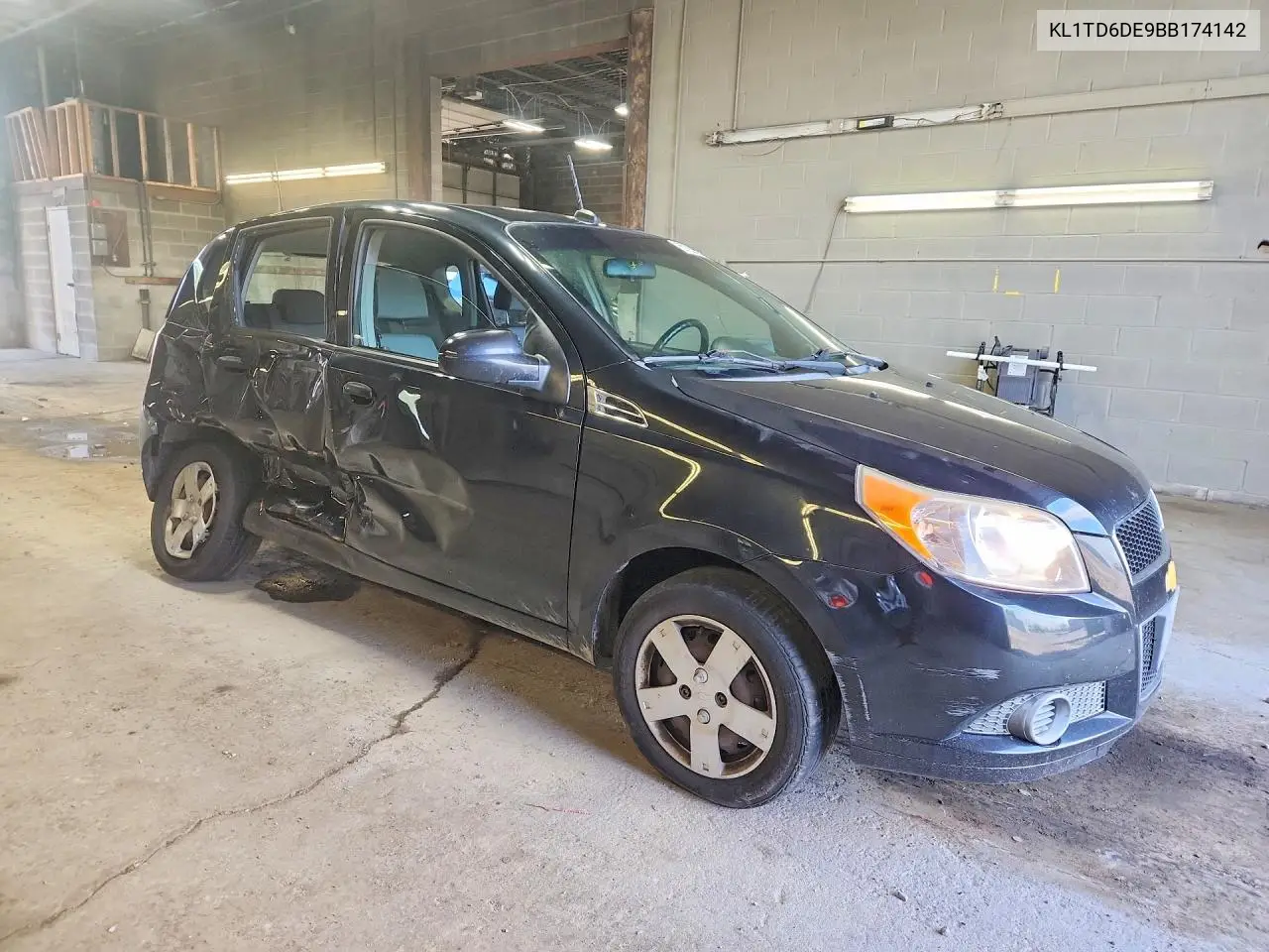 2011 Chevrolet Aveo Ls VIN: KL1TD6DE9BB174142 Lot: 57935916