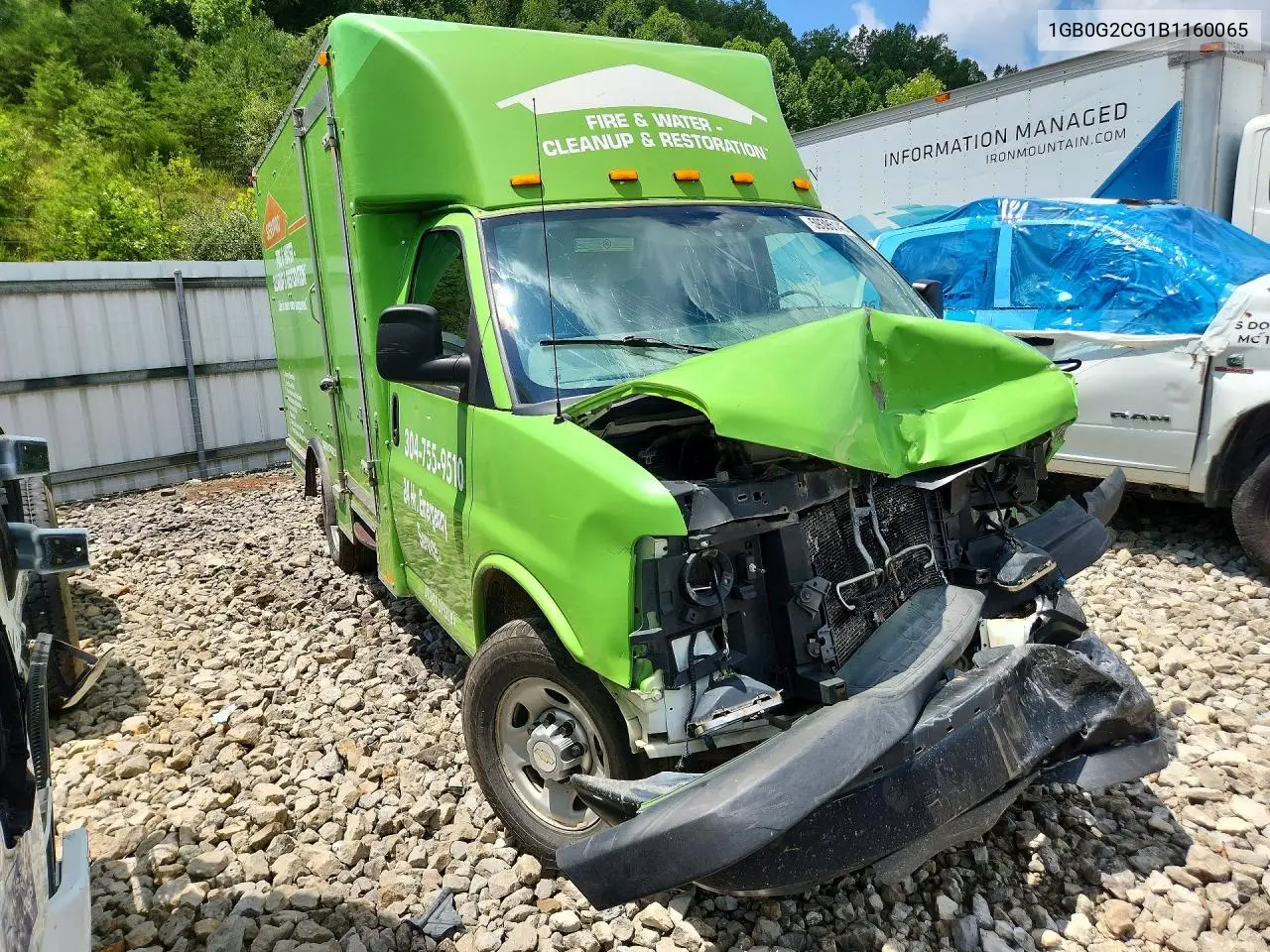 2011 Chevrolet Express G3500 Delivery Truck VIN: 1GB0G2CG1B1160065 Lot: 59395146