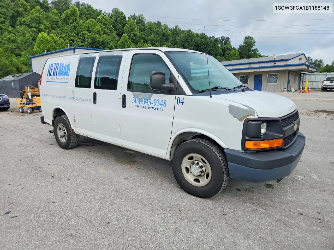 2011 Chevrolet Express G2500 VIN: 1GCWGFCA1B1188148 Lot: 59920866