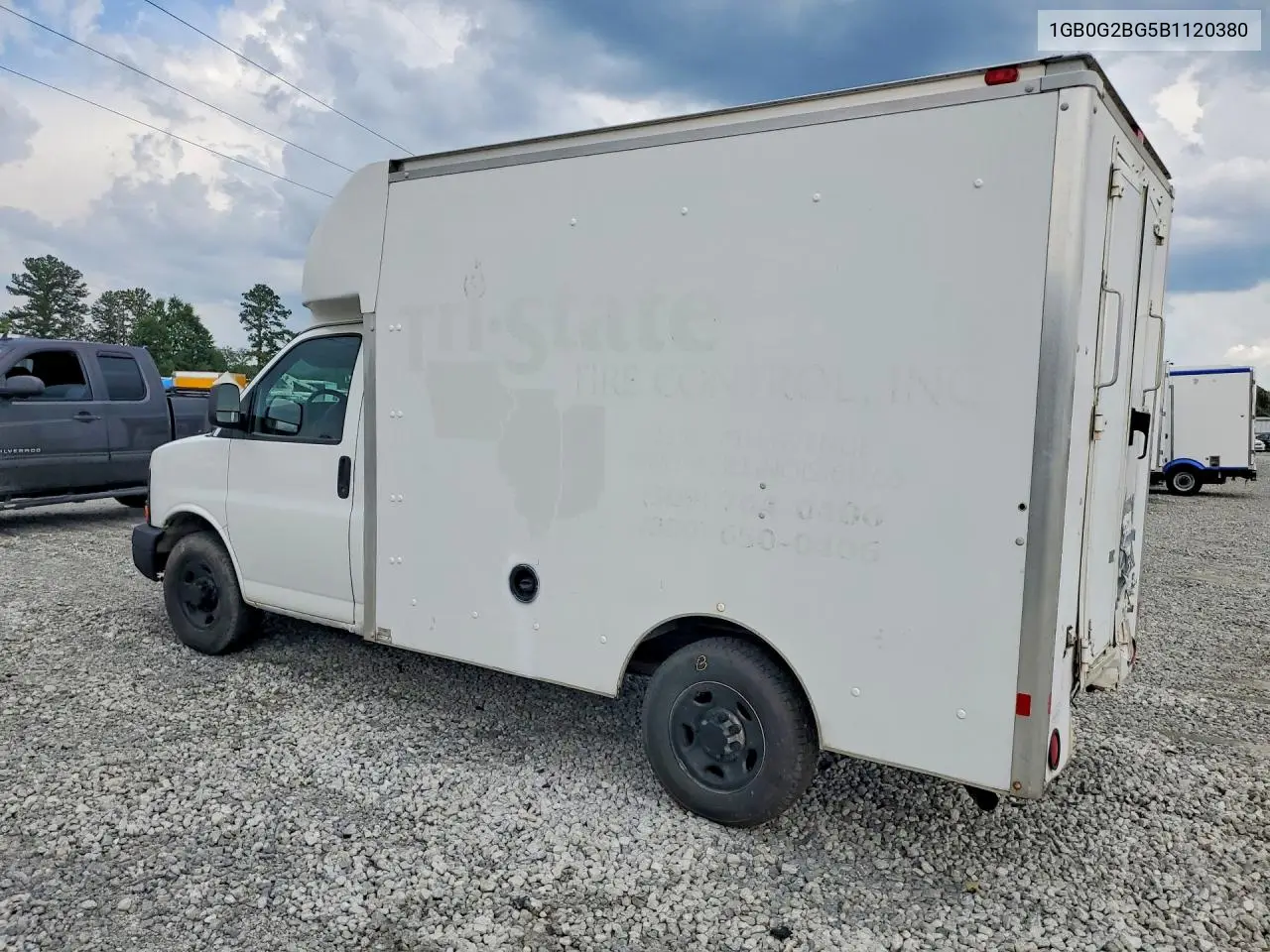 2011 Chevrolet Express Delivery Truck VIN: 1GB0G2BG5B1120380 Lot: 60406166