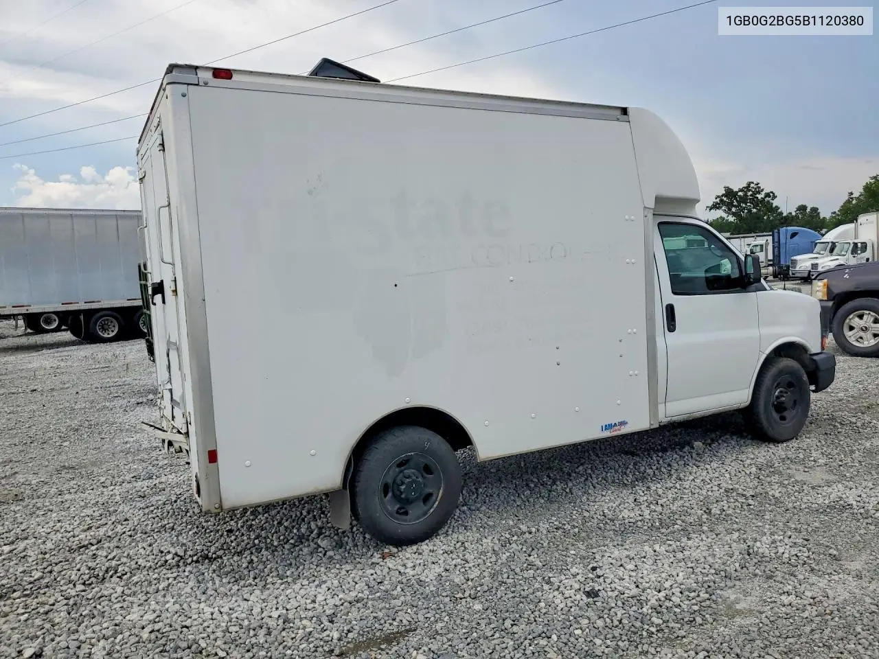 2011 Chevrolet Express Delivery Truck VIN: 1GB0G2BG5B1120380 Lot: 60406166