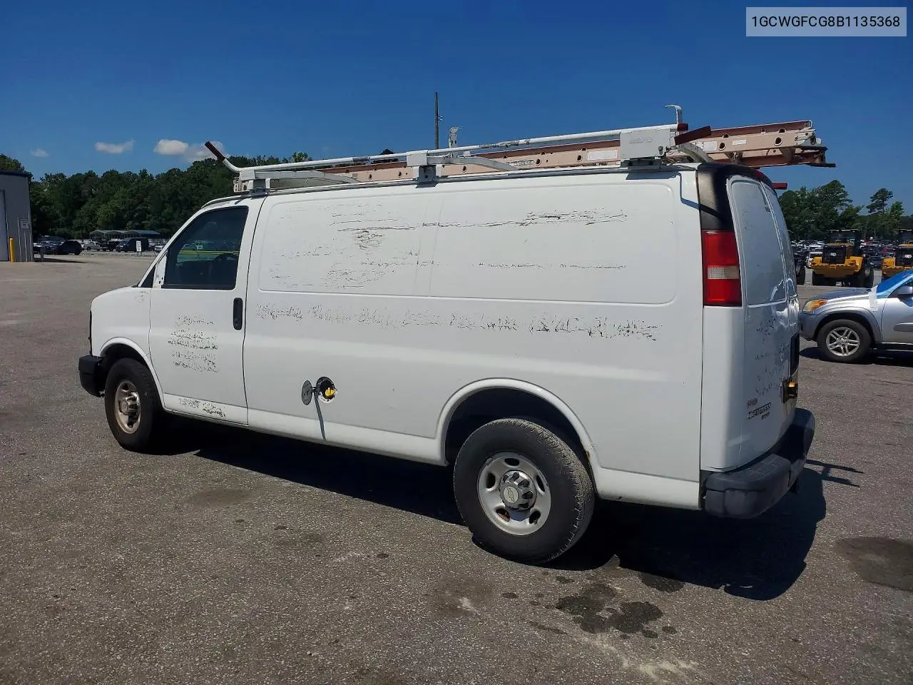 2011 Chevrolet Express G2500 VIN: 1GCWGFCG8B1135368 Lot: 61200706