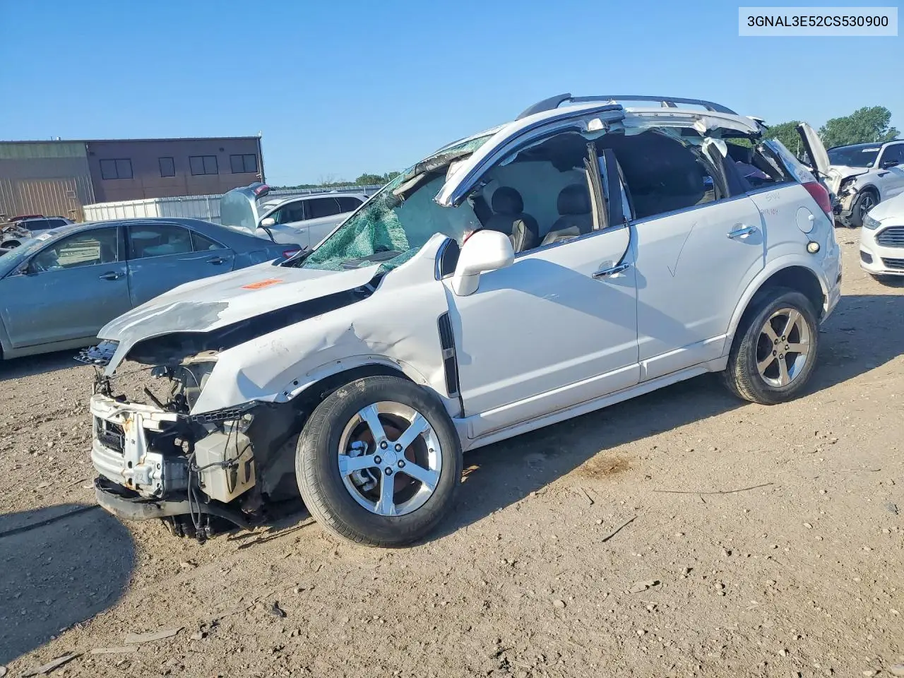2012 Chevrolet Captiva Sport VIN: 3GNAL3E52CS530900 Lot: 53156876