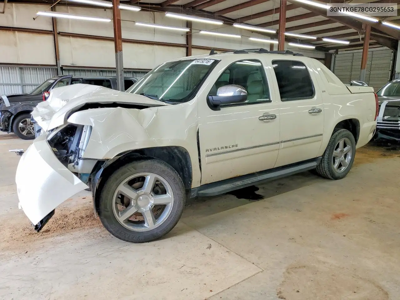 2012 Chevrolet Avalanche Ltz VIN: 3GNTKGE78CG295653 Lot: 55419216