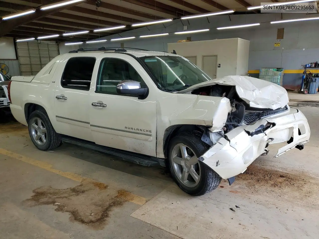 2012 Chevrolet Avalanche Ltz VIN: 3GNTKGE78CG295653 Lot: 55419216