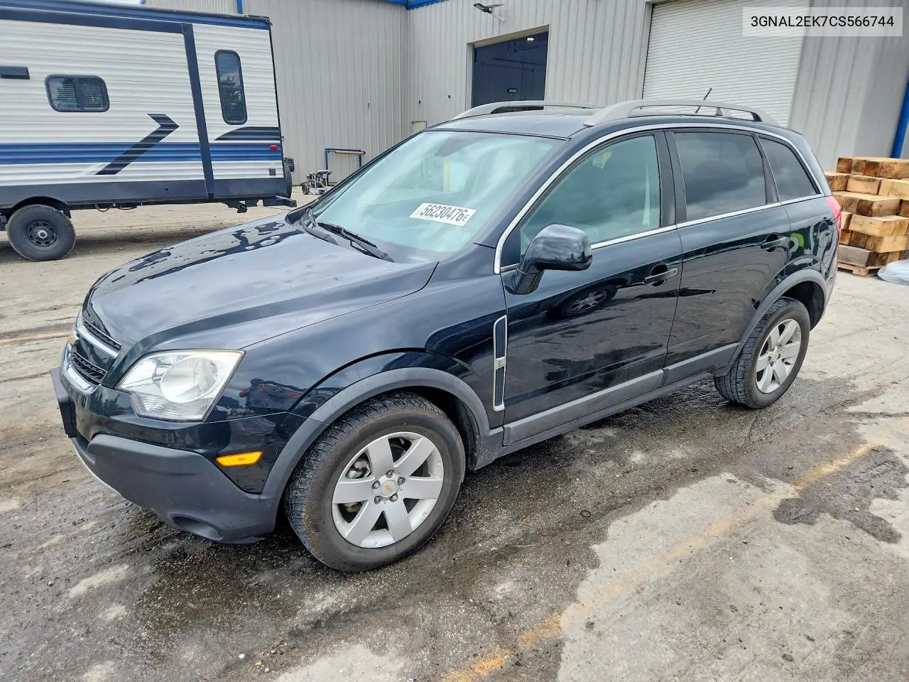 2012 Chevrolet Captiva Sport VIN: 3GNAL2EK7CS566744 Lot: 56230476