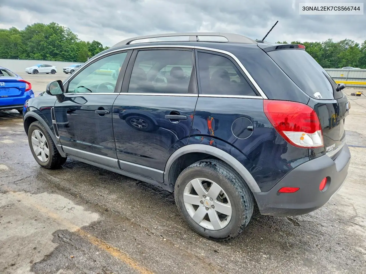2012 Chevrolet Captiva Sport VIN: 3GNAL2EK7CS566744 Lot: 56230476