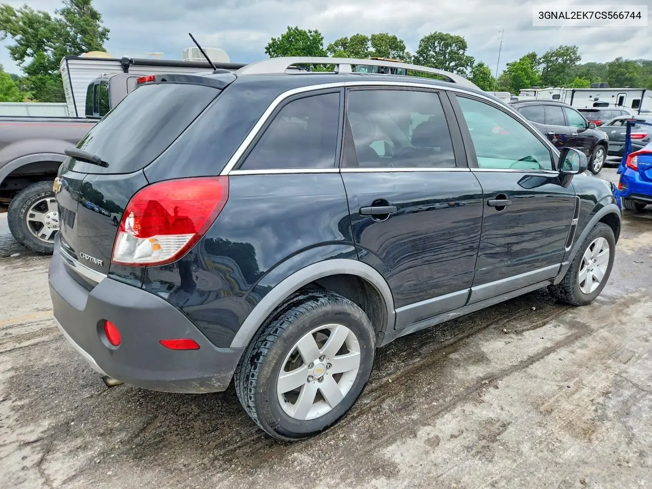 2012 Chevrolet Captiva Sport VIN: 3GNAL2EK7CS566744 Lot: 56230476