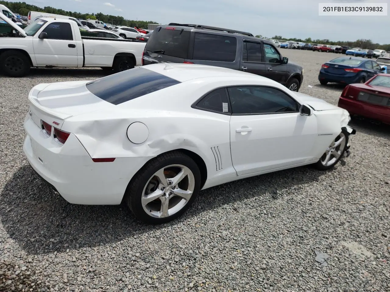 2012 Chevrolet Camaro Lt VIN: 2G1FB1E33C9139832 Lot: 56673246