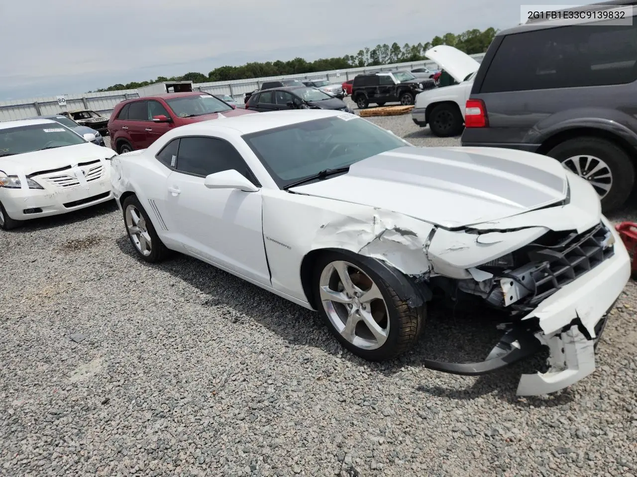 2012 Chevrolet Camaro Lt VIN: 2G1FB1E33C9139832 Lot: 56673246