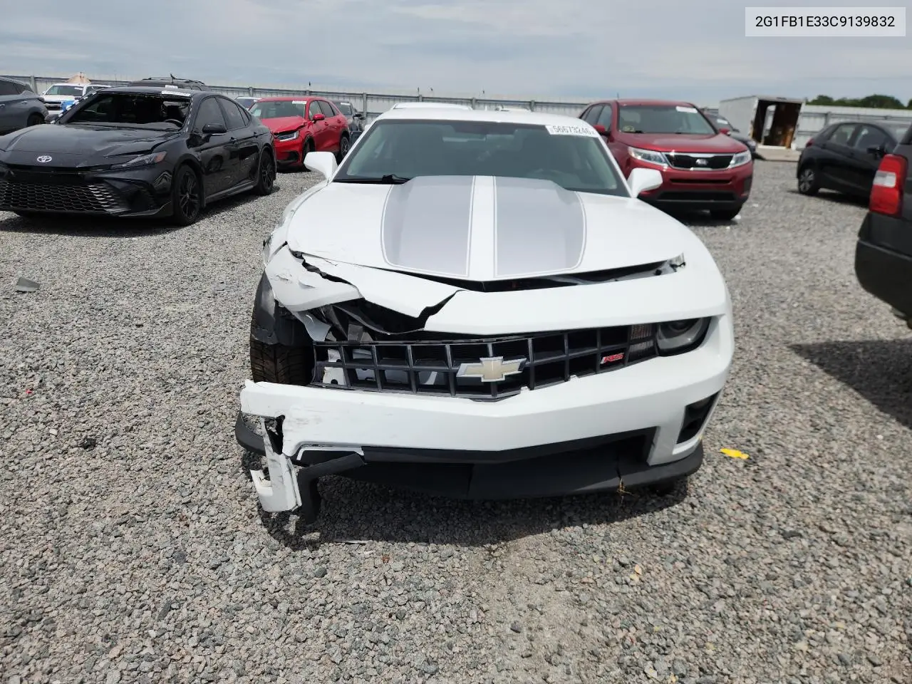 2012 Chevrolet Camaro Lt VIN: 2G1FB1E33C9139832 Lot: 56673246