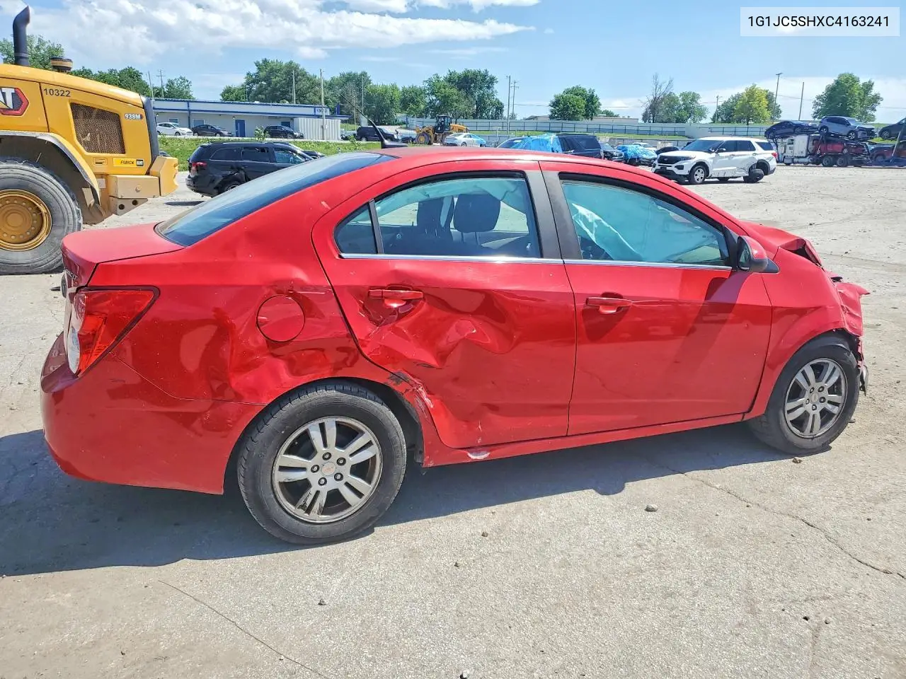 2012 Chevrolet Sonic Lt VIN: 1G1JC5SHXC4163241 Lot: 56694376