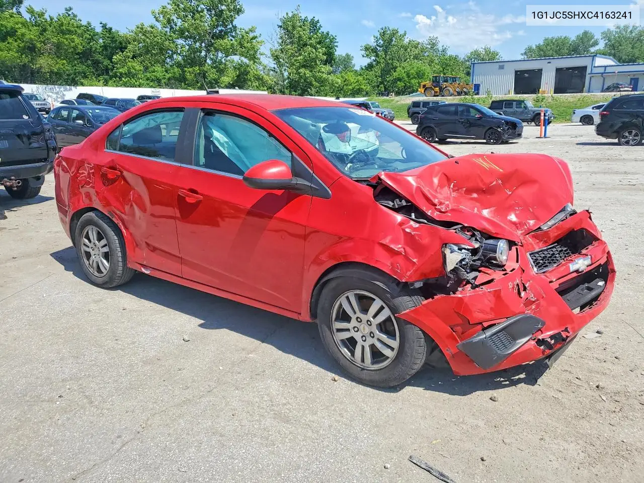 2012 Chevrolet Sonic Lt VIN: 1G1JC5SHXC4163241 Lot: 56694376