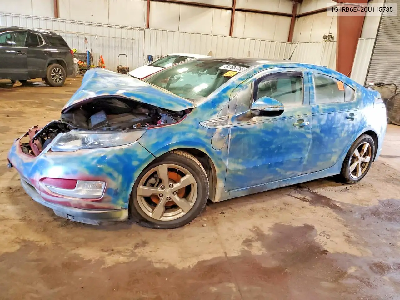 2012 Chevrolet Volt VIN: 1G1RB6E42CU115785 Lot: 57490736