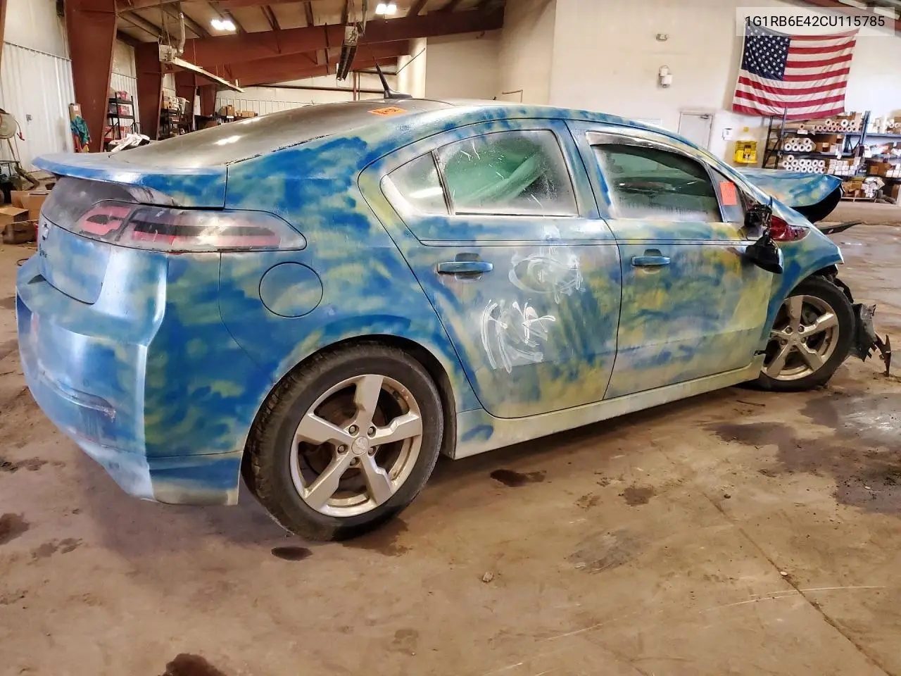2012 Chevrolet Volt VIN: 1G1RB6E42CU115785 Lot: 57490736