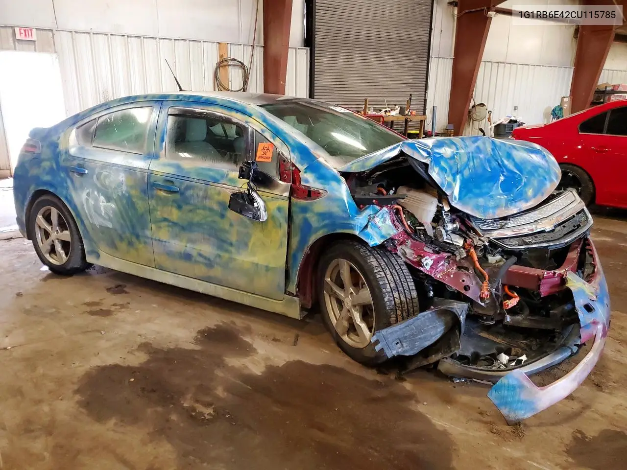 2012 Chevrolet Volt VIN: 1G1RB6E42CU115785 Lot: 57490736