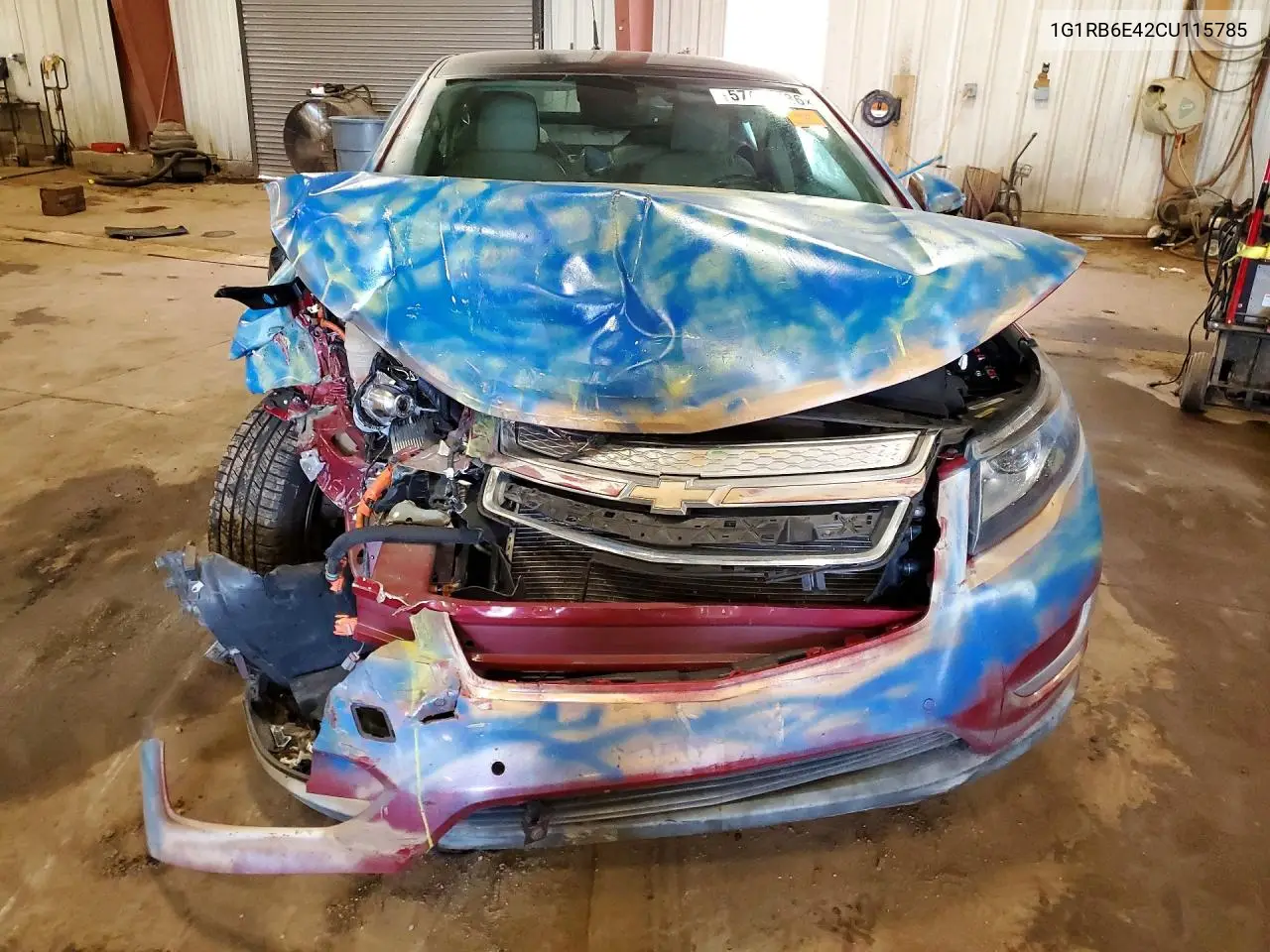 2012 Chevrolet Volt VIN: 1G1RB6E42CU115785 Lot: 57490736