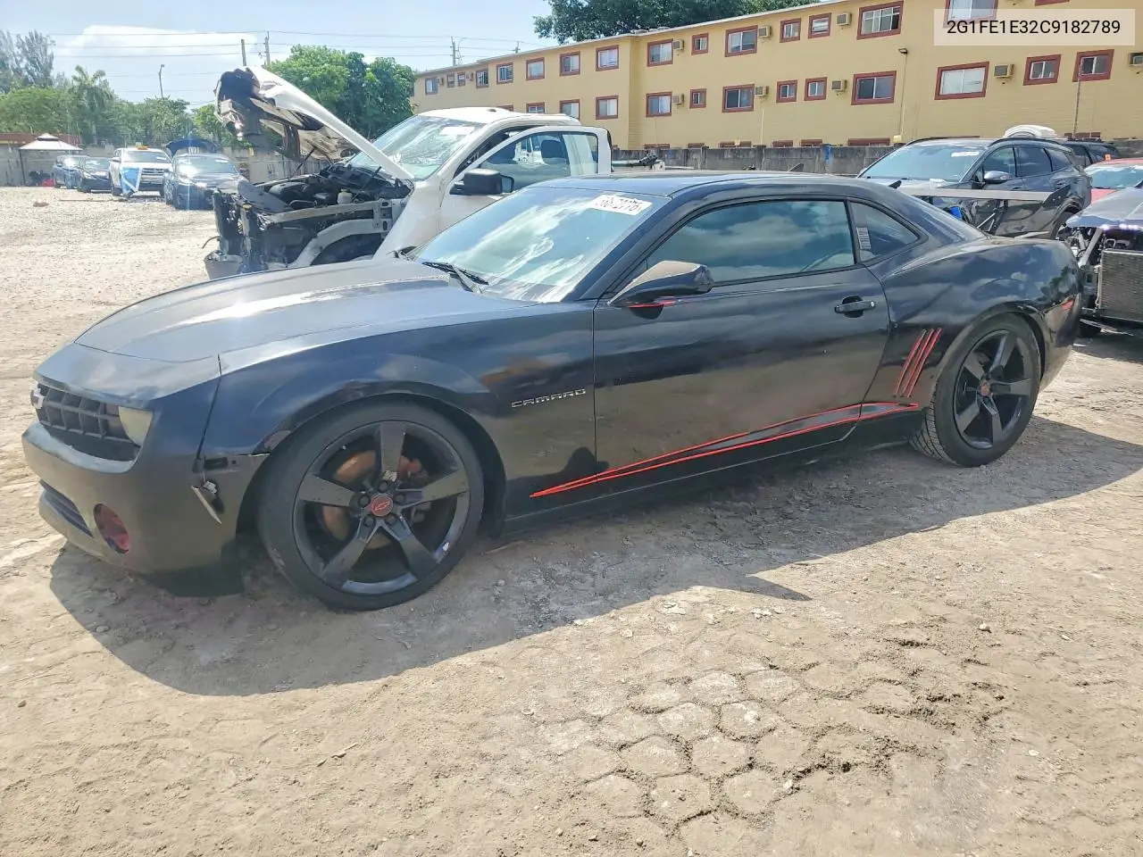 2012 Chevrolet Camaro Ls VIN: 2G1FE1E32C9182789 Lot: 58872776