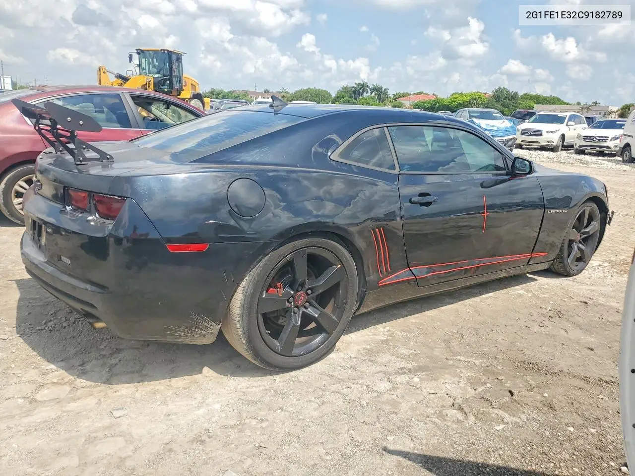 2012 Chevrolet Camaro Ls VIN: 2G1FE1E32C9182789 Lot: 58872776