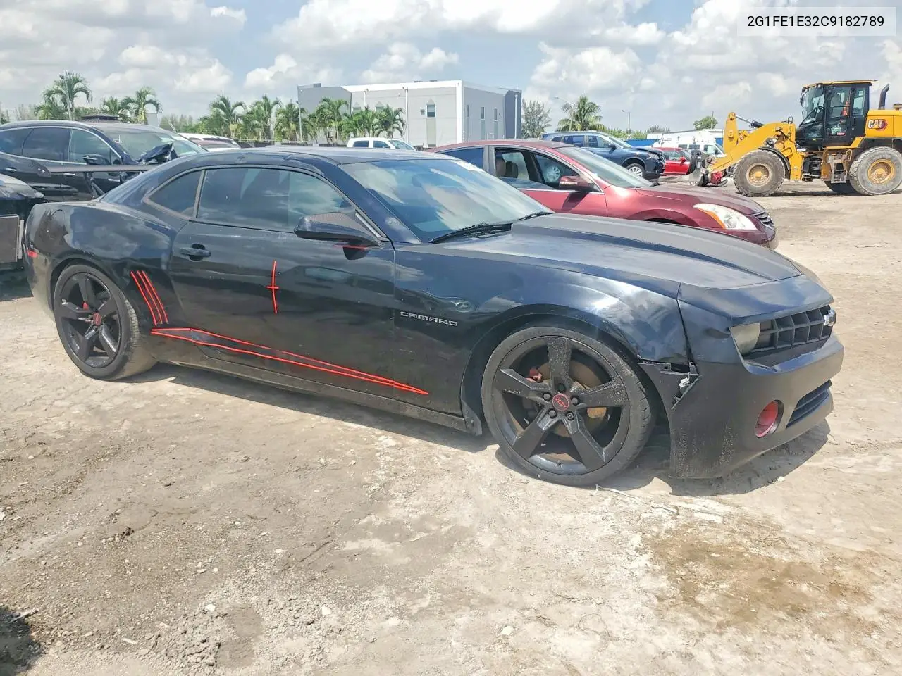 2012 Chevrolet Camaro Ls VIN: 2G1FE1E32C9182789 Lot: 58872776
