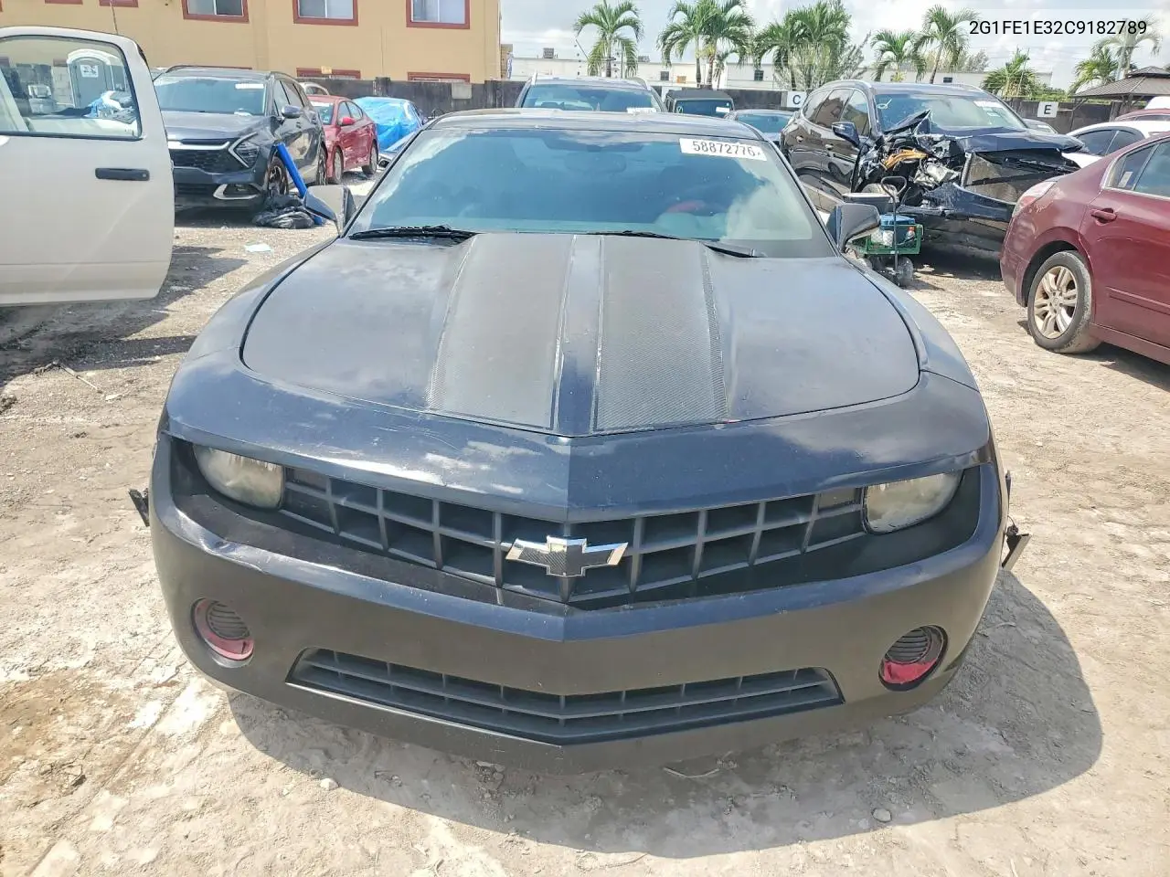 2012 Chevrolet Camaro Ls VIN: 2G1FE1E32C9182789 Lot: 58872776