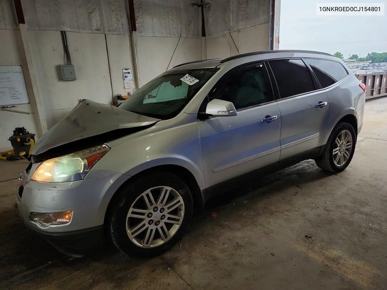 2012 Chevrolet Traverse Lt VIN: 1GNKRGED0CJ154801 Lot: 59779136
