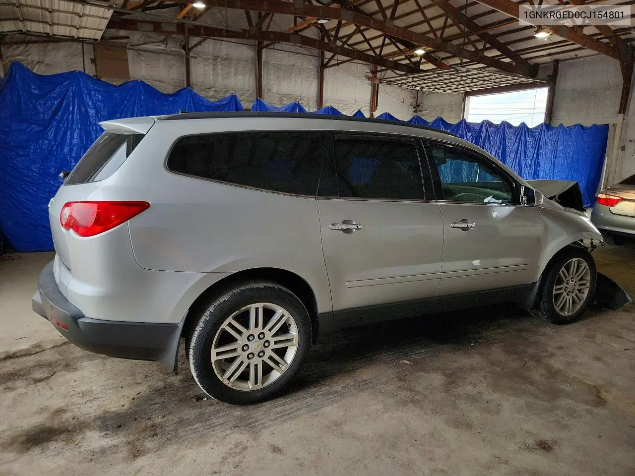2012 Chevrolet Traverse Lt VIN: 1GNKRGED0CJ154801 Lot: 59779136