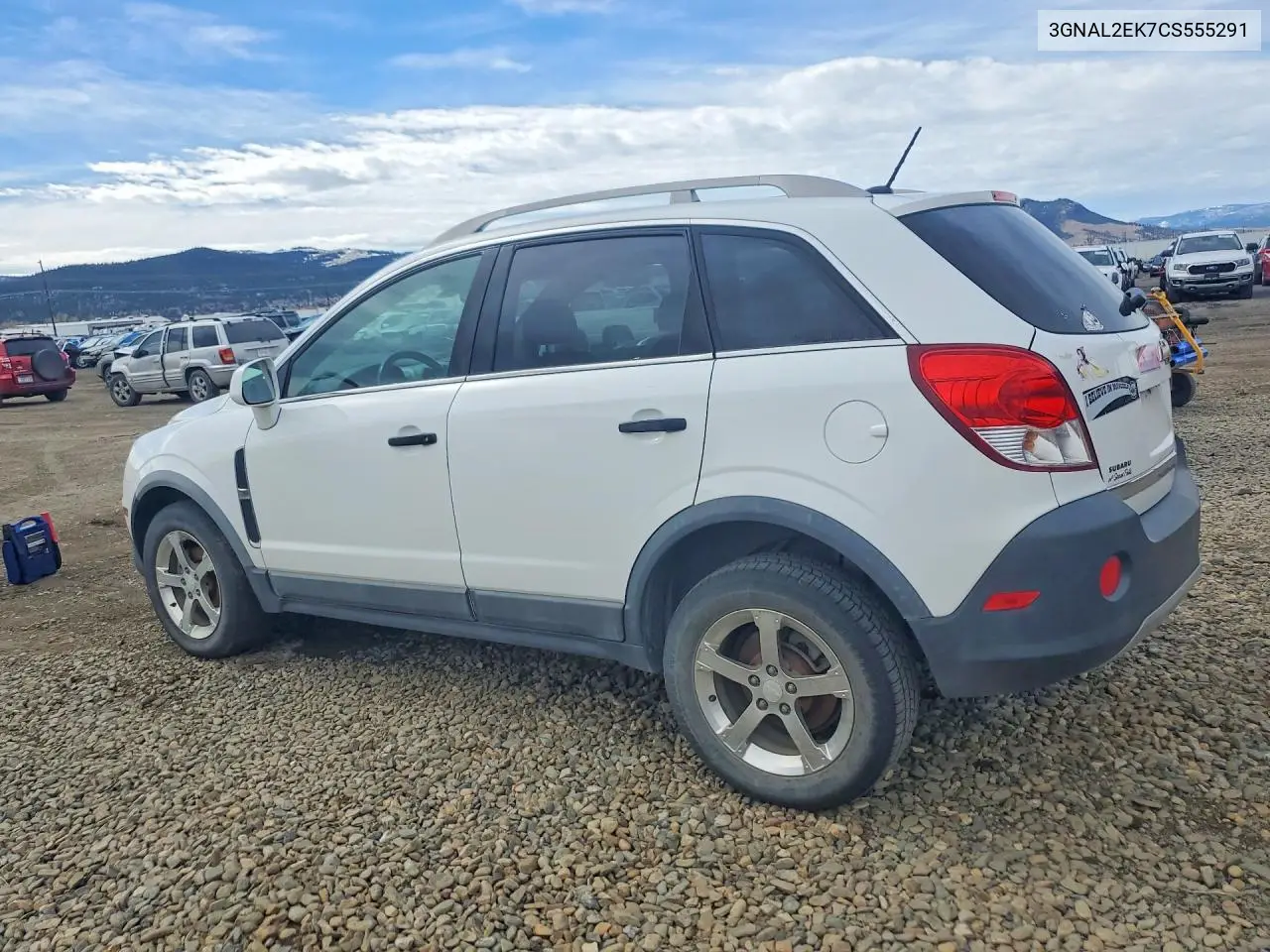 2012 Chevrolet Captiva Sport VIN: 3GNAL2EK7CS555291 Lot: 79978575