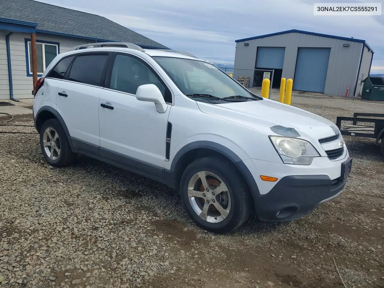 2012 Chevrolet Captiva Sport VIN: 3GNAL2EK7CS555291 Lot: 79978575