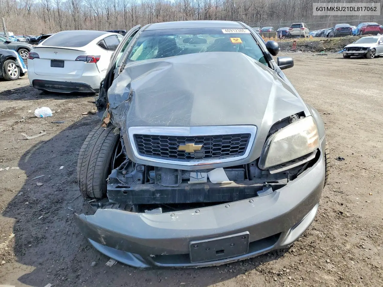 2013 Chevrolet Caprice Police VIN: 6G1MK5U21DL817062 Lot: 46912386