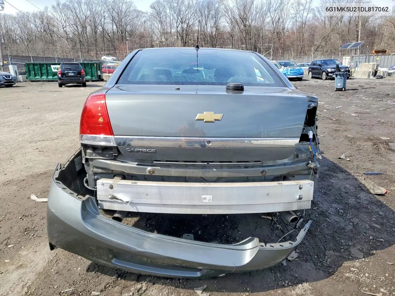 2013 Chevrolet Caprice Police VIN: 6G1MK5U21DL817062 Lot: 46912386