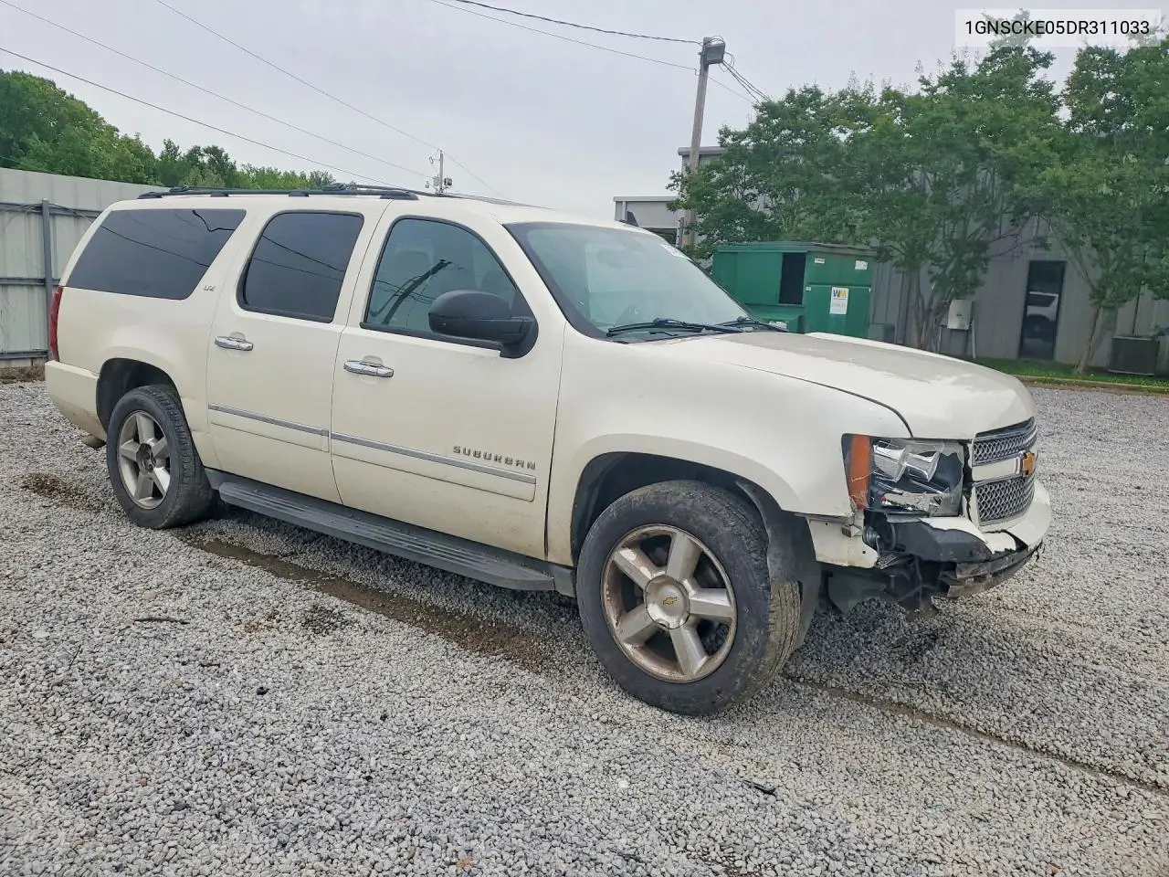 2013 Chevrolet Suburban C1500 Ltz VIN: 1GNSCKE05DR311033 Lot: 51491266