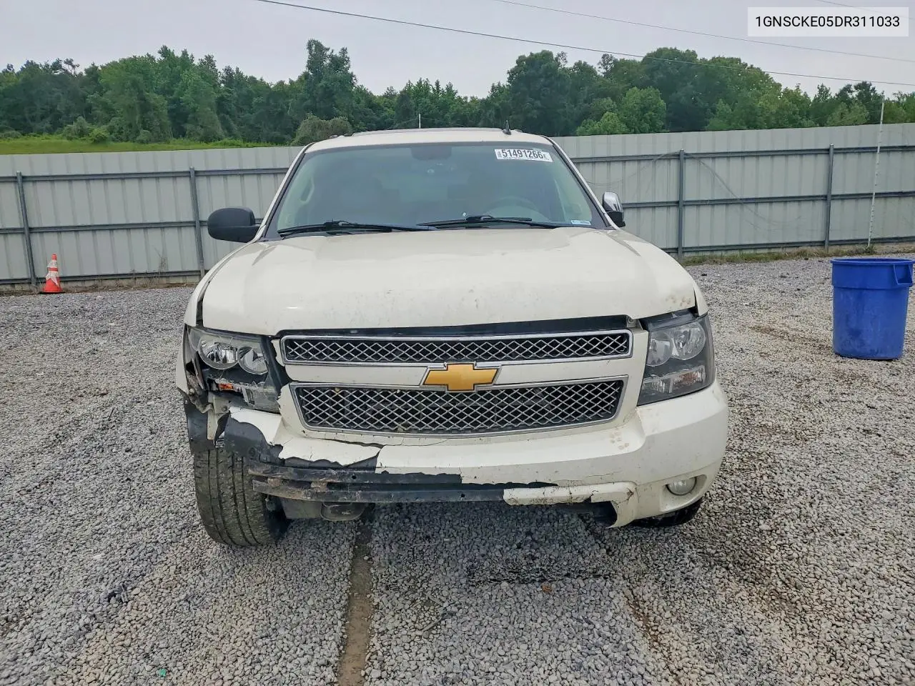 2013 Chevrolet Suburban C1500 Ltz VIN: 1GNSCKE05DR311033 Lot: 51491266