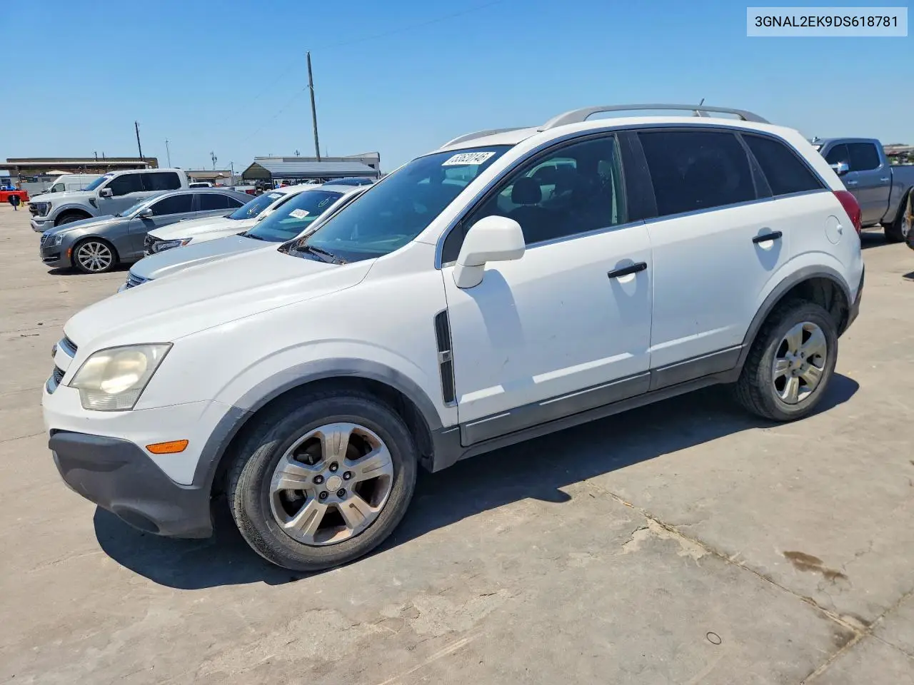 2013 Chevrolet Captiva Ls VIN: 3GNAL2EK9DS618781 Lot: 53620146
