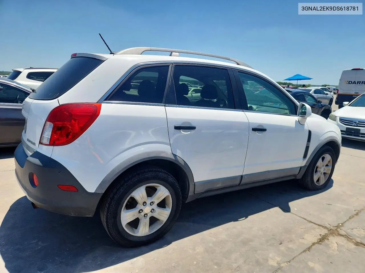 2013 Chevrolet Captiva Ls VIN: 3GNAL2EK9DS618781 Lot: 53620146