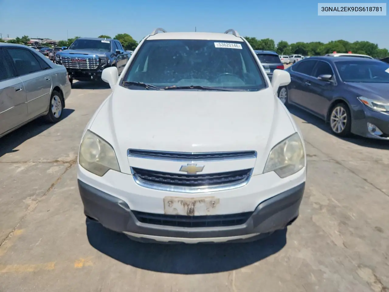 2013 Chevrolet Captiva Ls VIN: 3GNAL2EK9DS618781 Lot: 53620146