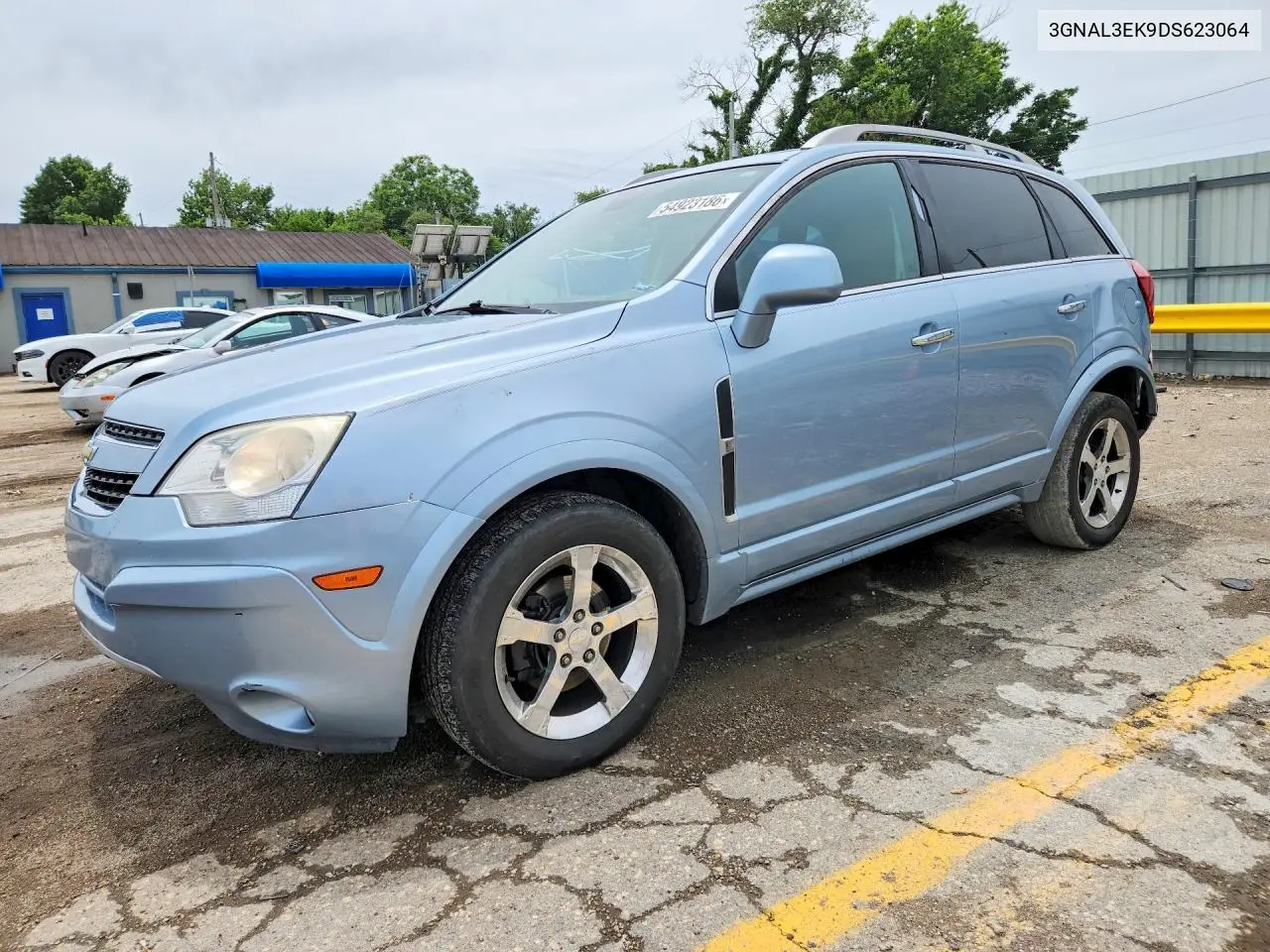 2013 Chevrolet Captiva Lt VIN: 3GNAL3EK9DS623064 Lot: 54923186